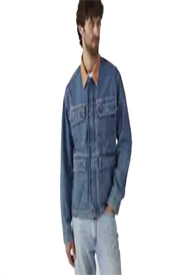 Jackets-Med Indigo - Worn In-MEN